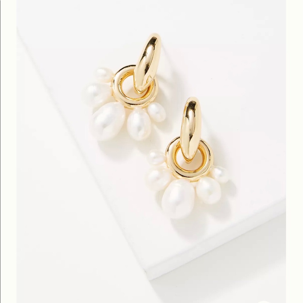 New Mignonne Gavigan Margot Pearl Drop Earrings